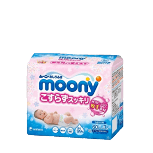 Moony Детские салфетки влажные, 150 шт 