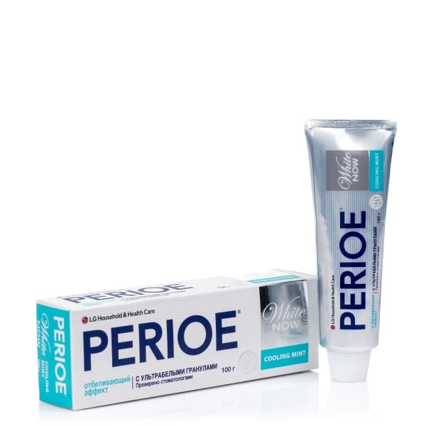 Perioe LG Зубная паста отбеливающая White Now Охлажденная мята, 100 г 