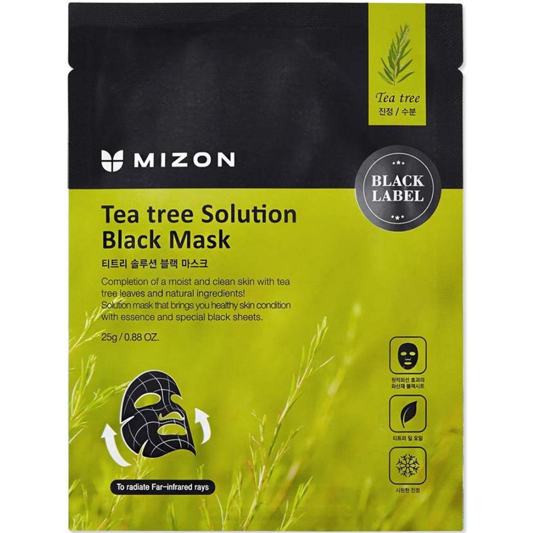 Тканинна маска для обличчя з екстрактом чайного дерева, 25 гр 