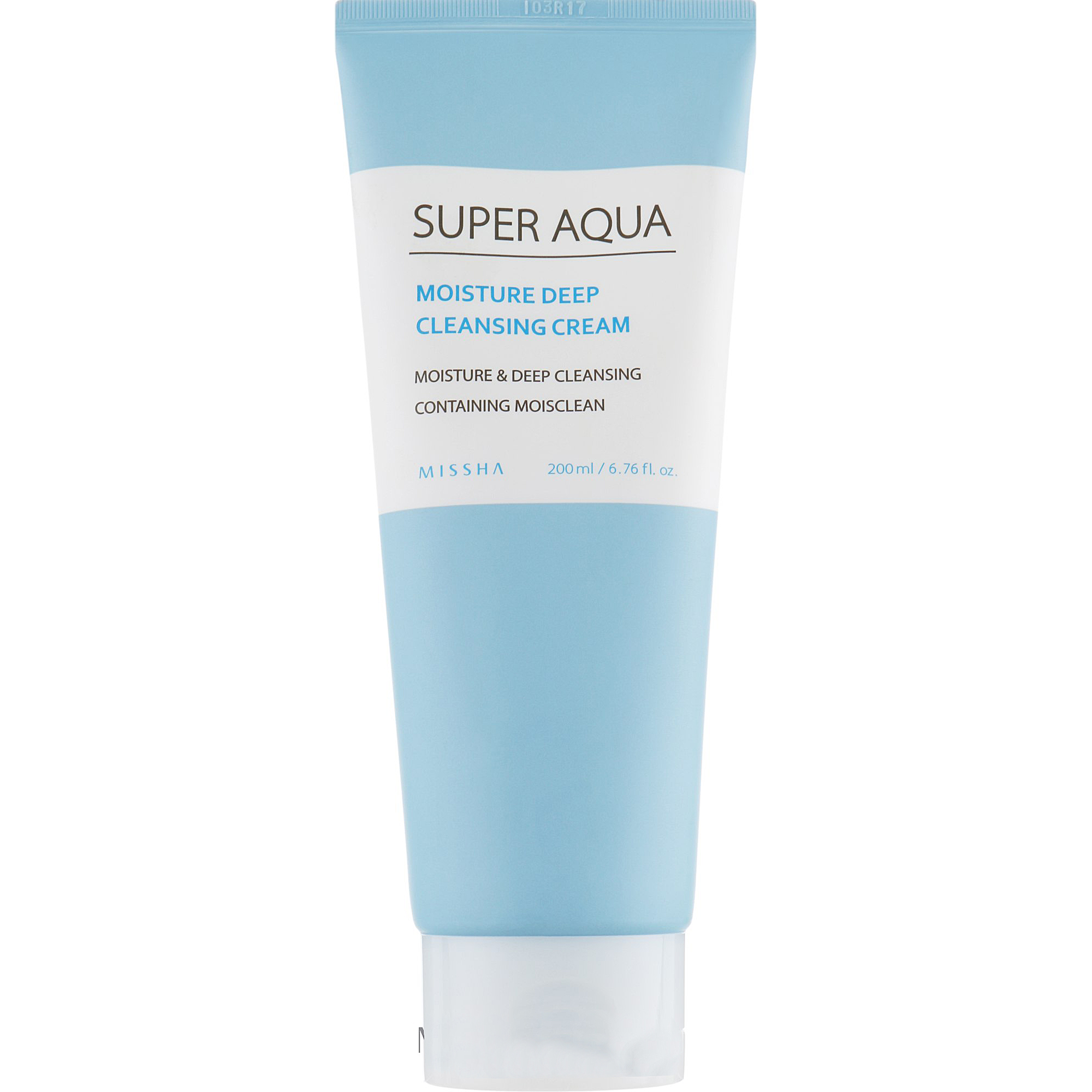 Missha Крем очищающий Super Aqua Moisture Deep Cleansing Cream 