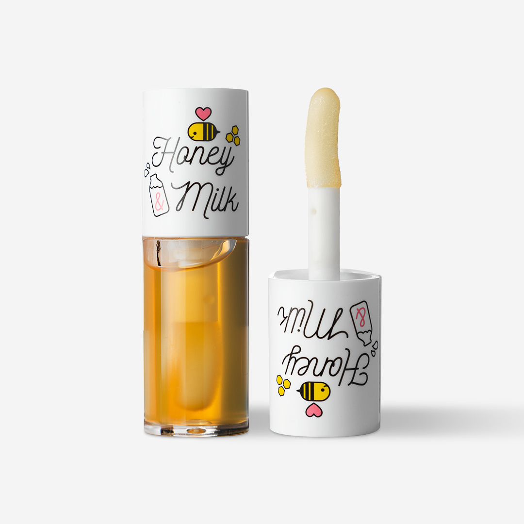 Олія для губ з екстрактами меду й молока 