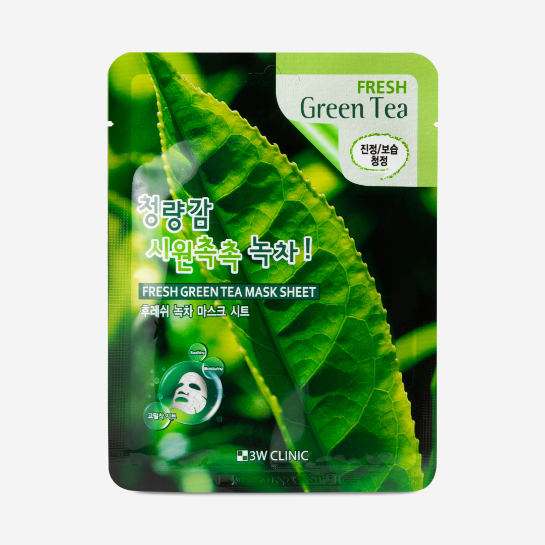 Зволожуюча тканинна маска з екстрактом зеленого чаю, 23 мл 