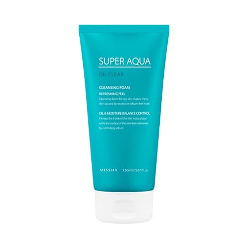 Missha Super Aqua Oil Clear Очищающая пена, 150 мл 